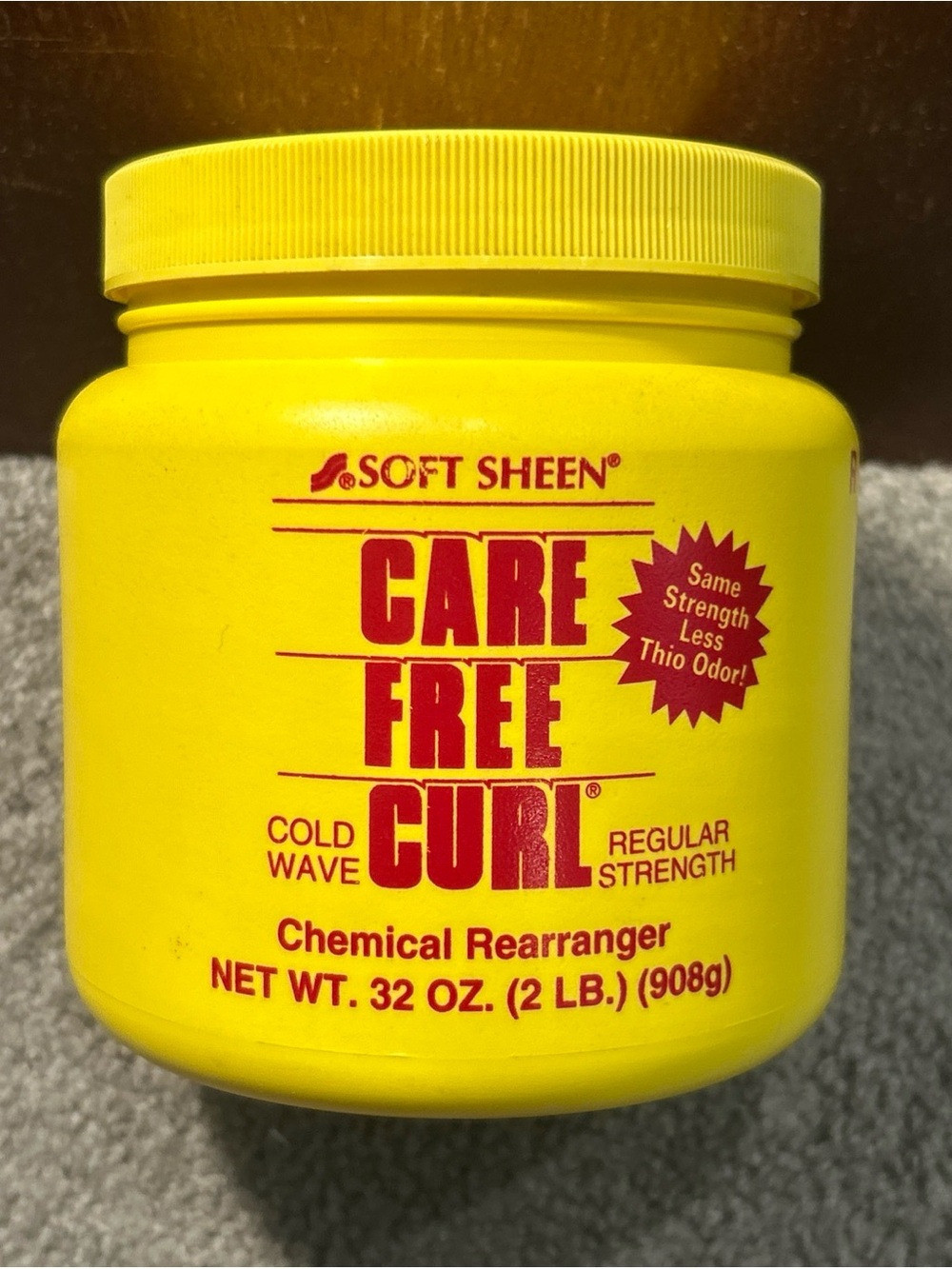 Softsheen Carson Care Free Curl Cold Wave Chemical Rearranger REGULAR Strength